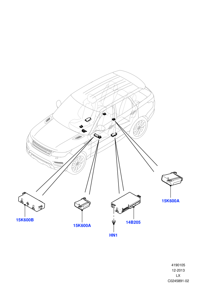 Vehicle Modules And Sensors (Seats)