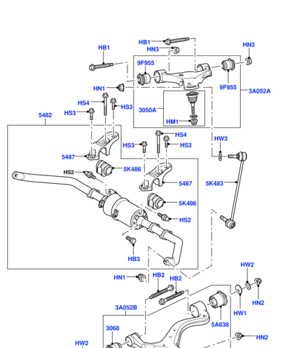 RBK500300 EUROSPARE Шаровая опора нижняя RRS