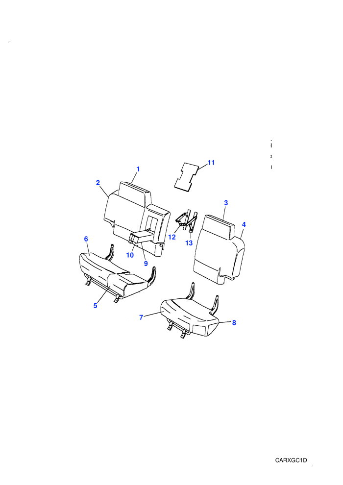 Rear-with Armrest
