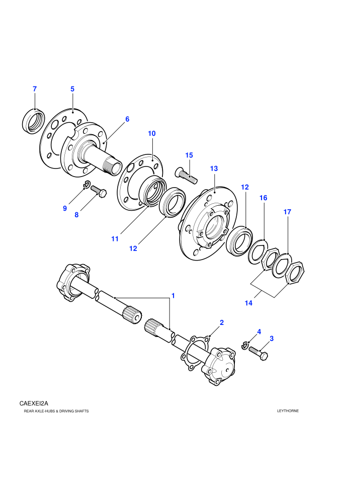 Hubs And Driveshafts ((V)FROMJA032851)