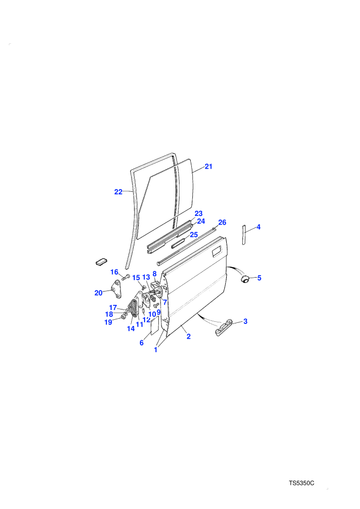 Front Door Assembly (4 Door Station Wagon)((V)TOFA374641)