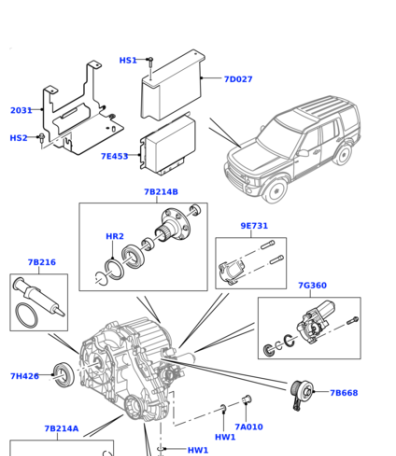 XYP500230 LAND ROVER