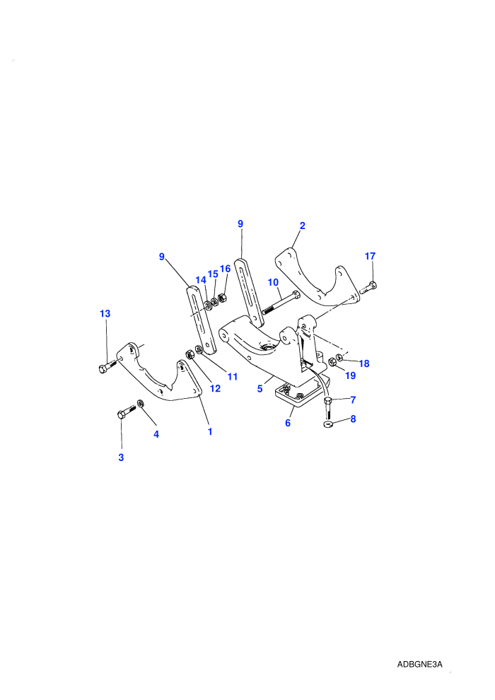 Compressor Fixings (2.5L 4 Cyl NA L/R Diesel,With Air Conditioning)
