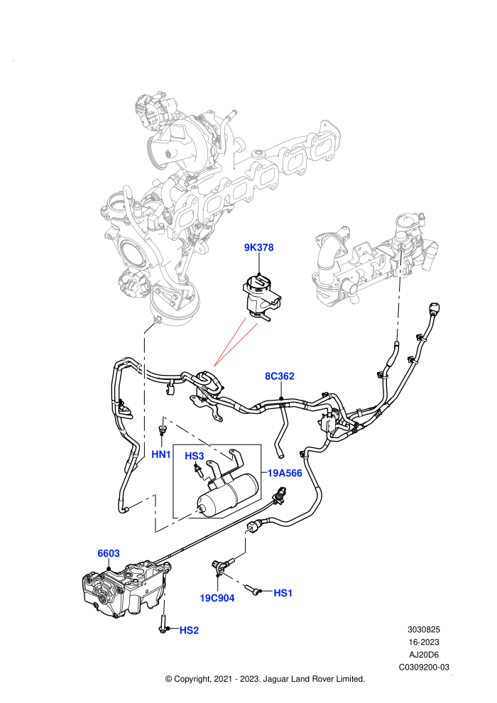 Vacuum Control And Air Injection (3.0L AJ20D6 Diesel High)((V)FROMMA000001)