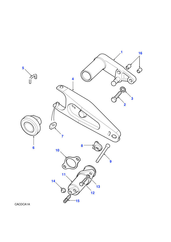 Clutch Release Mechanism (4 Cylinder,Manual Transmission)