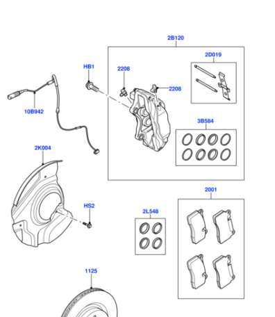 SEB500381 Б/У Суппорт передний правый NRR BREMBO (SILVER) X