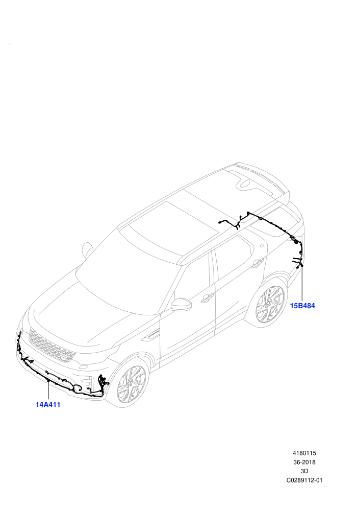 Electrical Wiring - Body And Rear (Bumper,Nitra Plant Build)((V)FROMK2000001)
