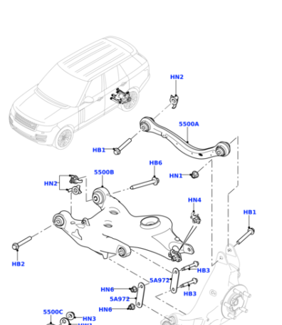 RYH500510 LAND ROVER