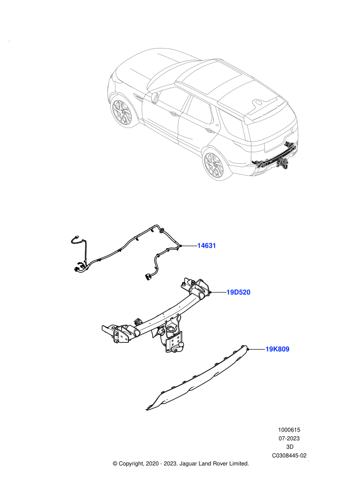 Towing Equipment ((-)CDN/USA)(Multi Height Tow Bar)