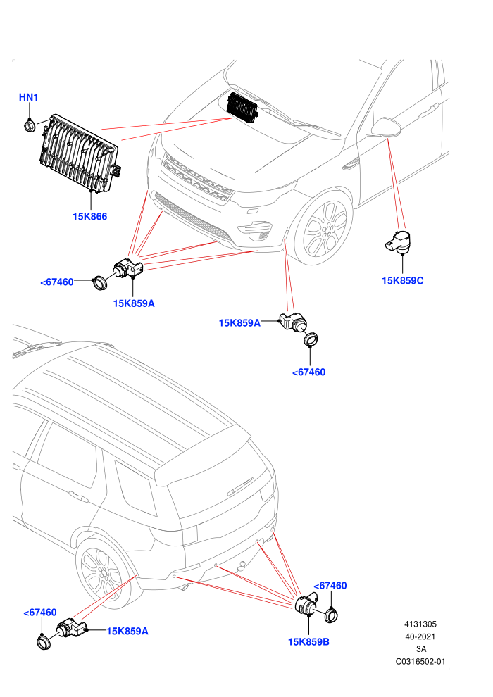 Parking Distance Control (Changsu (China))((V)FROMMG140569)