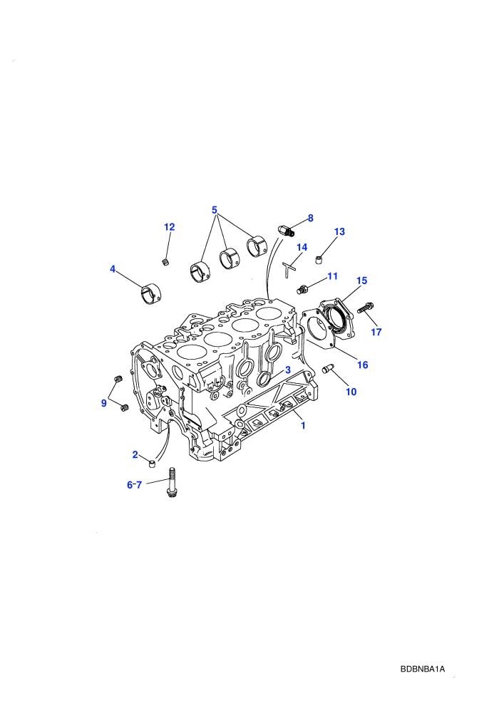 Cylinder Block (2.5L TDi)