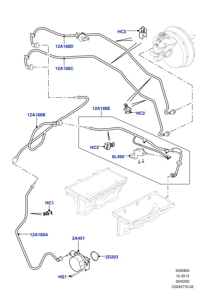 Vacuum Control And Air Injection (3.0L DOHC GDI SC V6 PETROL,LHD)((V)TOGA999999)