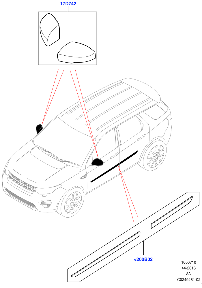 Exterior Body Styling Items (Halewood (UK))(Accessory)