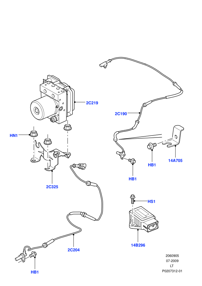 Anti-Lock Braking System ((V)FROMAA000001)