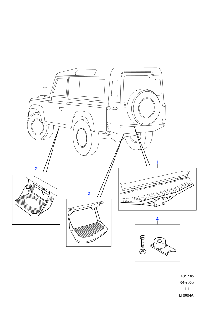 Rear & Side Step