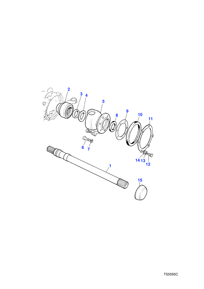 Drive Shafts (Less Anti-Lock Braking System)