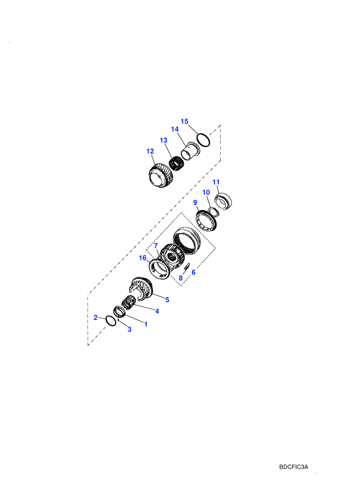 Mainshaft Gears 5th/Reverse (Manual Transmission)