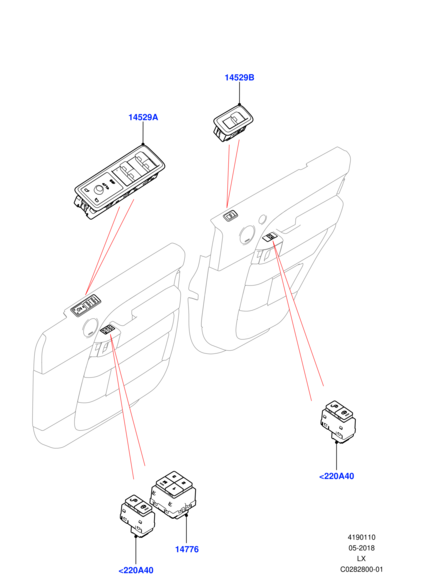 LR139827 LAND ROVER