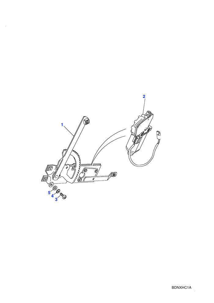 Window Regulators Rear-To (V) MA659910