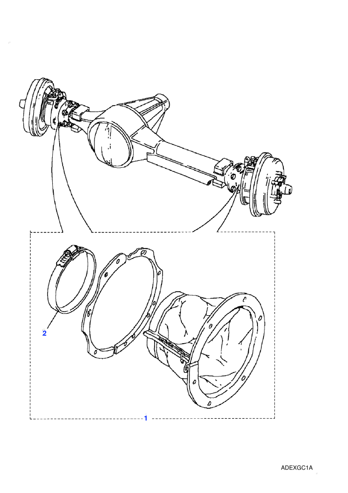 Gaiter Kit-Swivel Pin Housing