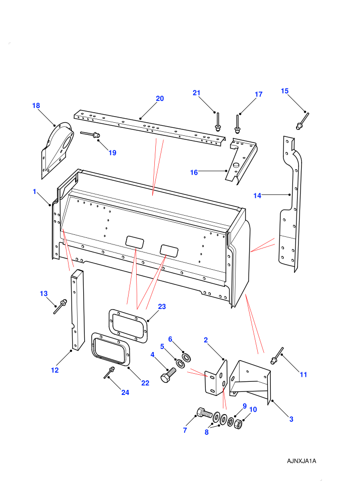 Cab Base Assembly (HICAP,Regular,With Truck Cab)