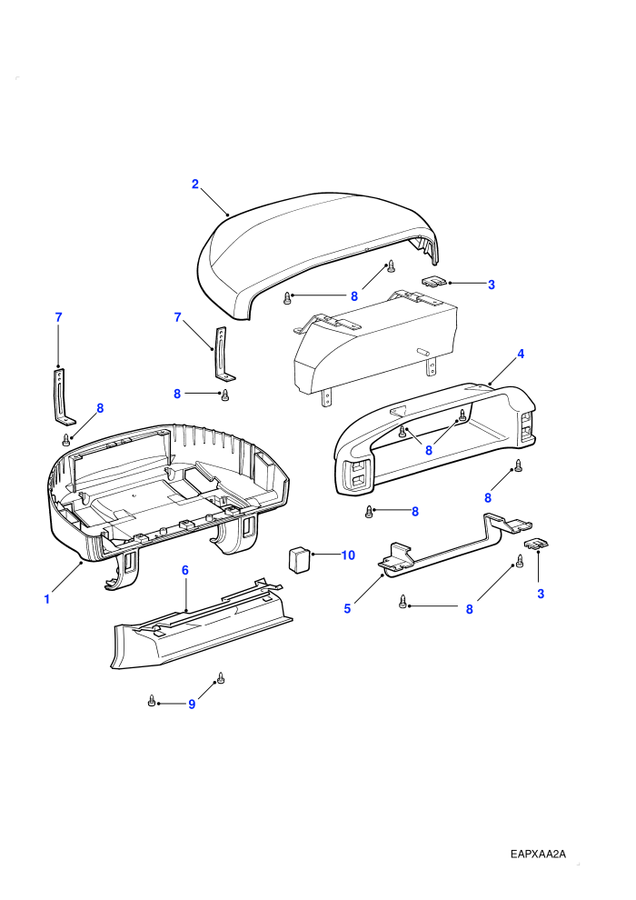 Instrument Cluster ((V)TO1A999999)
