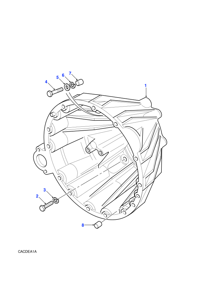 Bell Housing (4 Cylinder,Manual Transmission)