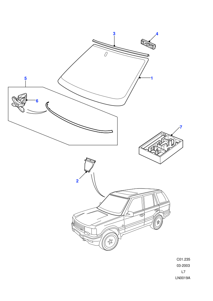 Windscreen Assembly