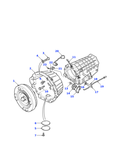 RTC4854 BRITPART Трос kick-down D1/DEF
