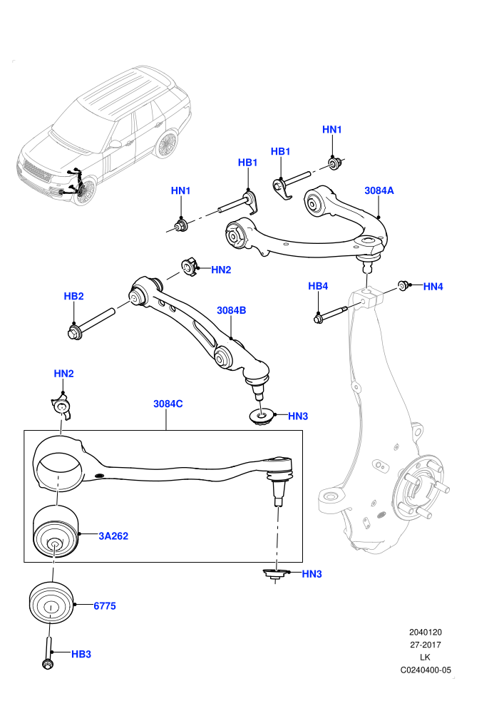 Front Suspension Arms