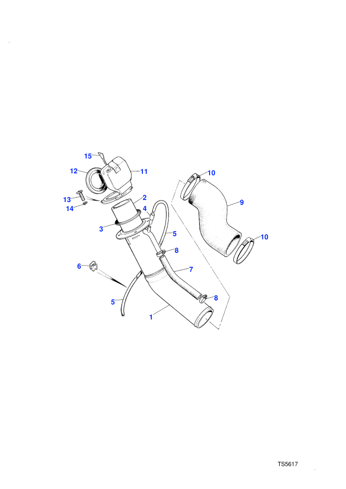 Fuel Filler-To (V) CA274120 (2DR) & CA273922 (4DR)