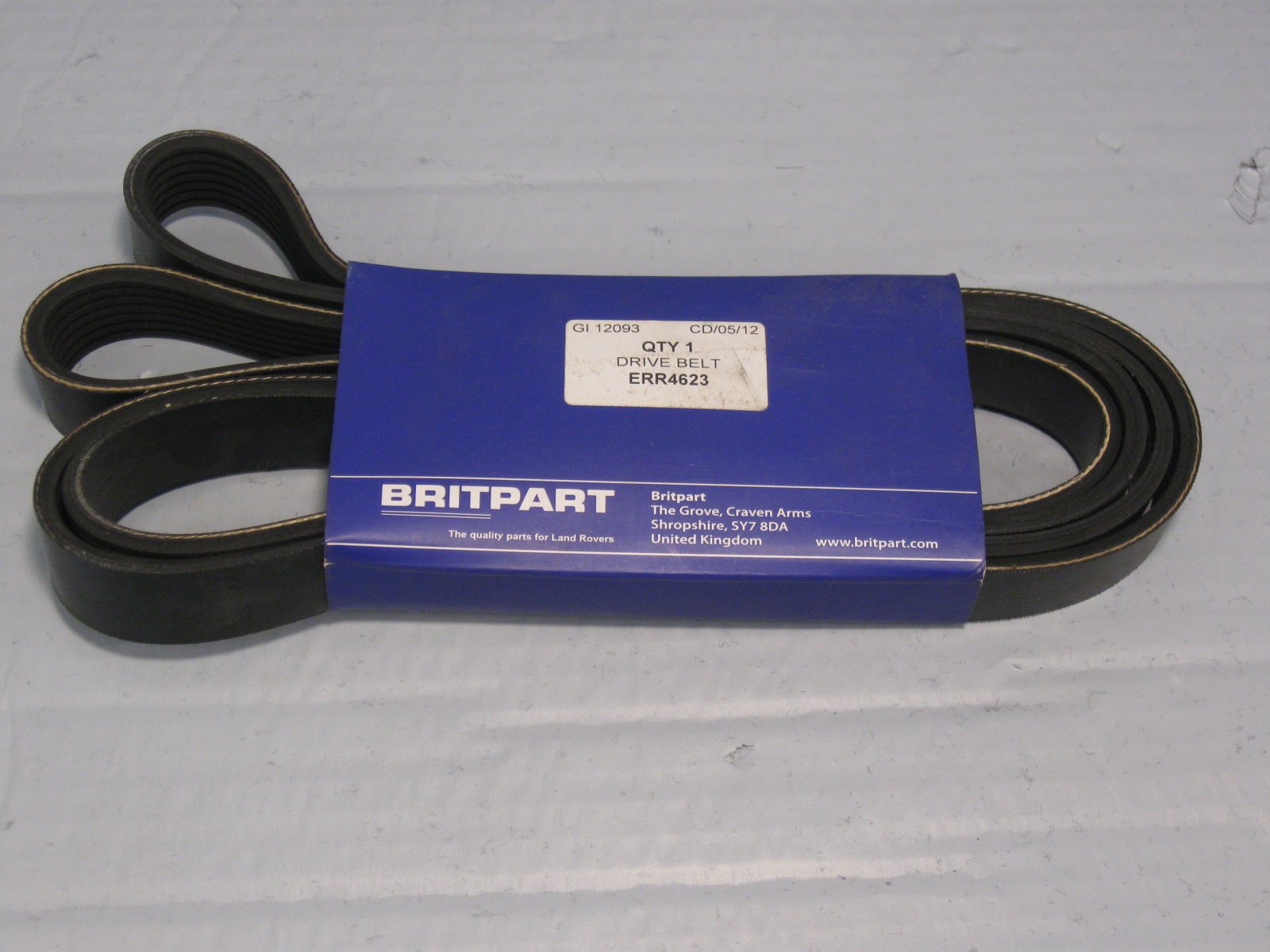 ERR4623 BRITPART Ремень приводной D1 3.9 E