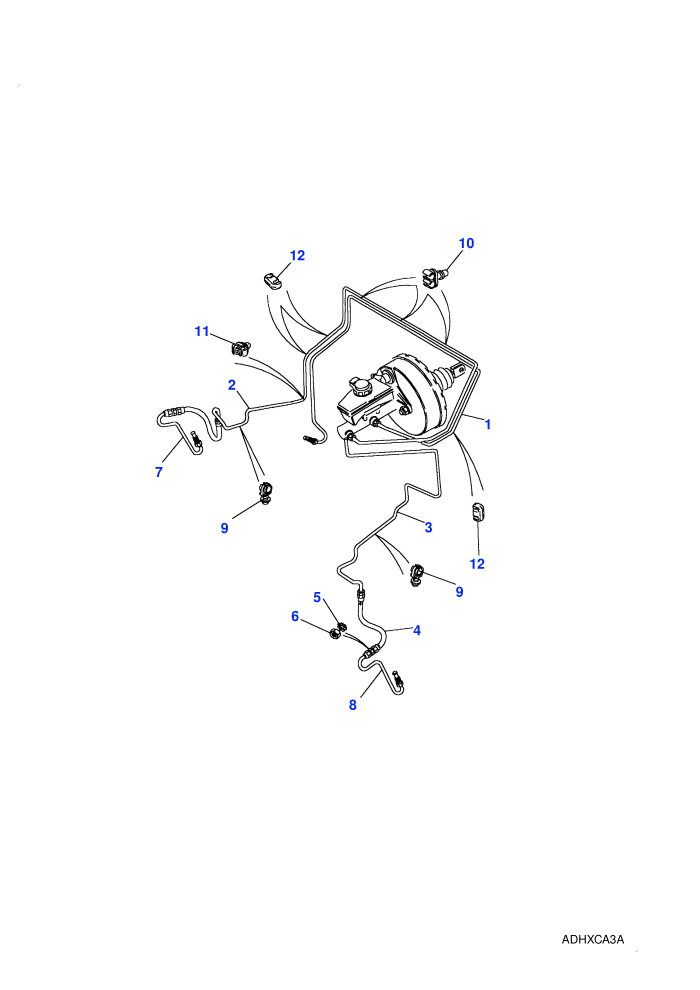 Front - Rear Drums (Less Anti-Lock Braking System,LHD)((V)TOKA930455 (V)FROMHA701010)