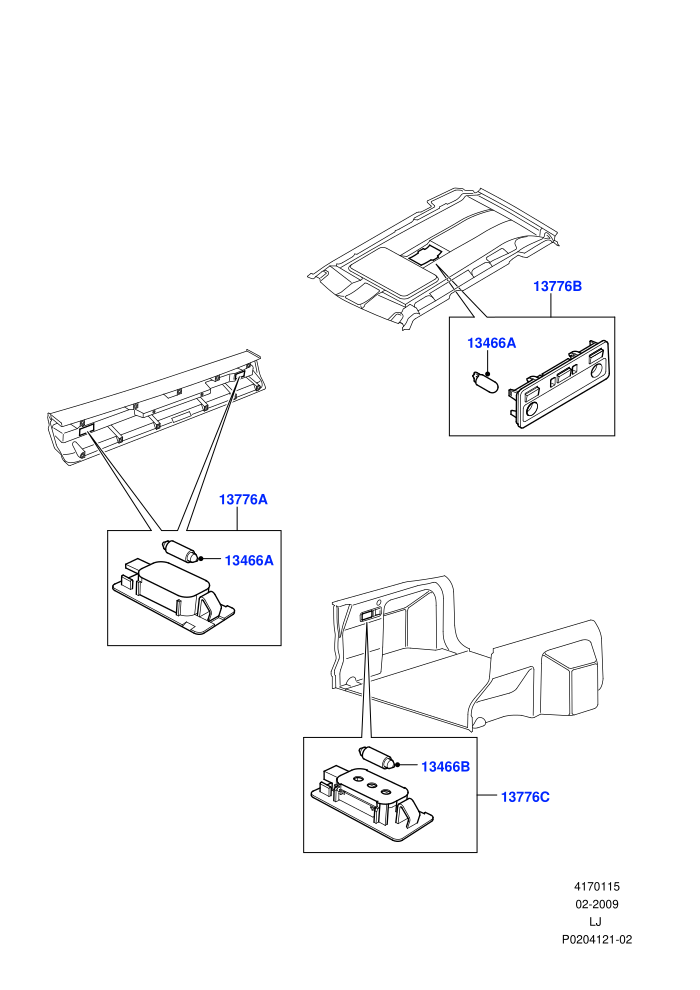 Interior Lamps (Rear)((V)FROMAA000001)