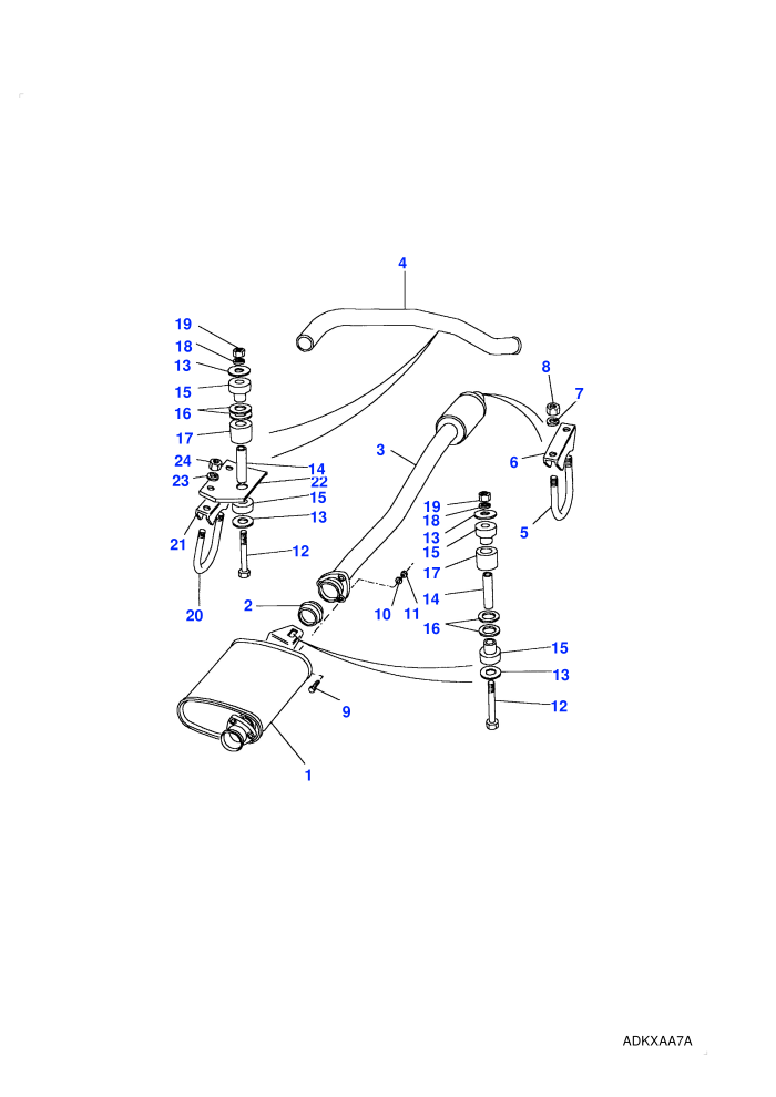 Rear (4 Cylinder L/R NA Diesel,90 Wheelbase)((V)FROMAA267064)