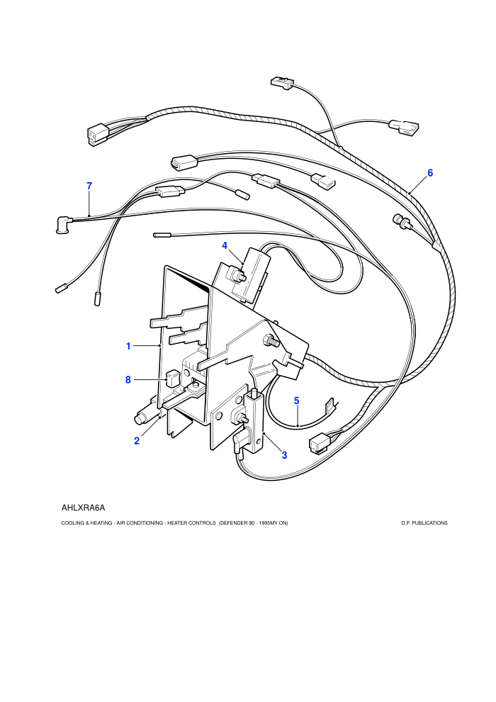 Heater Controls (With Air Conditioning)