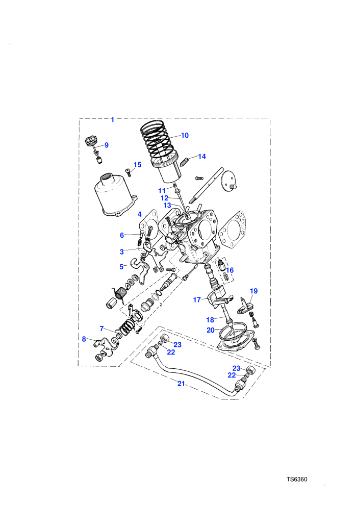 Carburetter & Components-SU (V8 Twin Carb L/R Petrol)