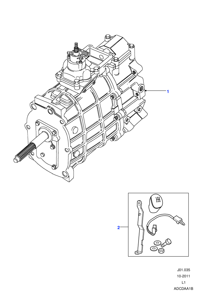 Gearbox Assembly (5 Speed Manual Transmission,Manual Transmission)