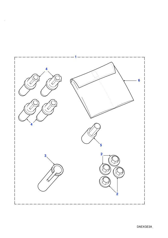 Locking Wheel Nuts (For Alloy Wheels)