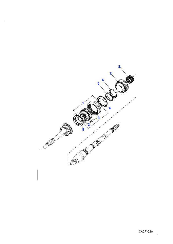 Mainshaft Gears 3rd/4th (Manual Transmission)