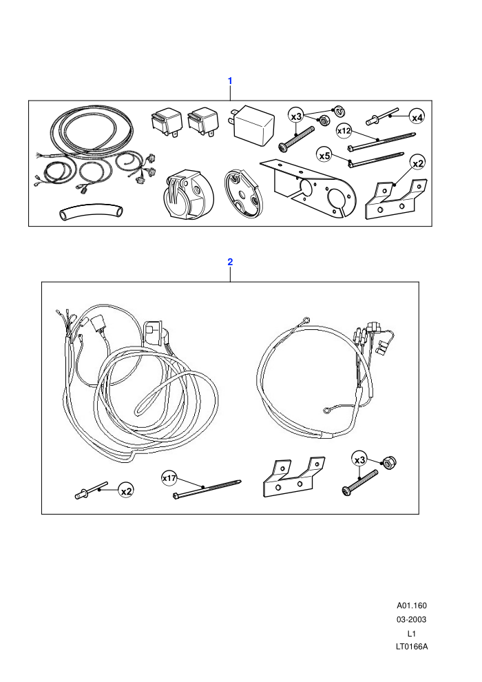 Towing Electrics Kits