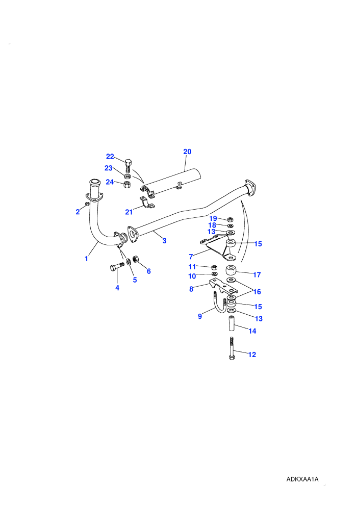 Front (4 Cylinder NA Diesel)((V)TOBA267063)
