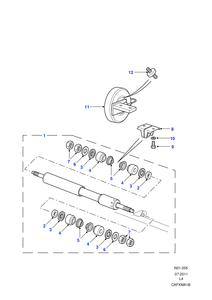 Track Rods & Damper Cont.