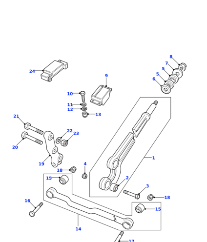 BX116201L LAND ROVER