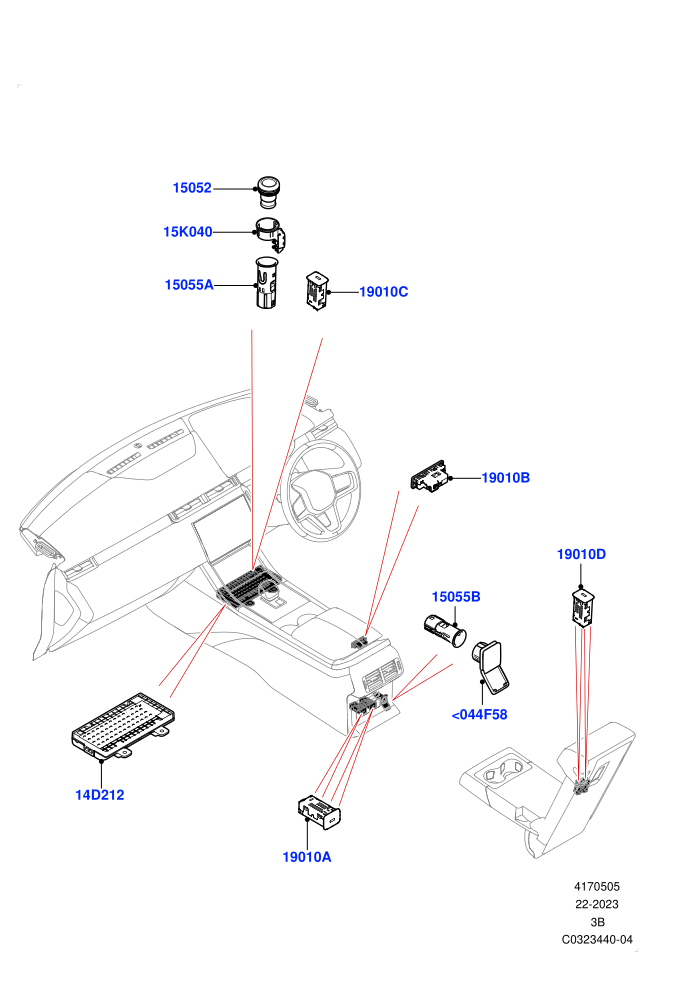 Instrument Panel Related Parts ((V)FROMRA000001)