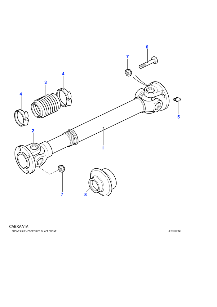 Propshaft Front
