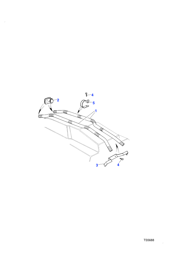 Ducting Rear (4 Door Station Wagon)