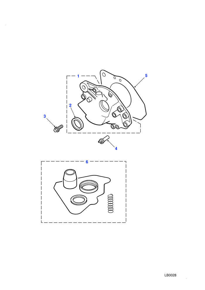 Oil Pump (1.8L 4 Cyl K Series Petrol)