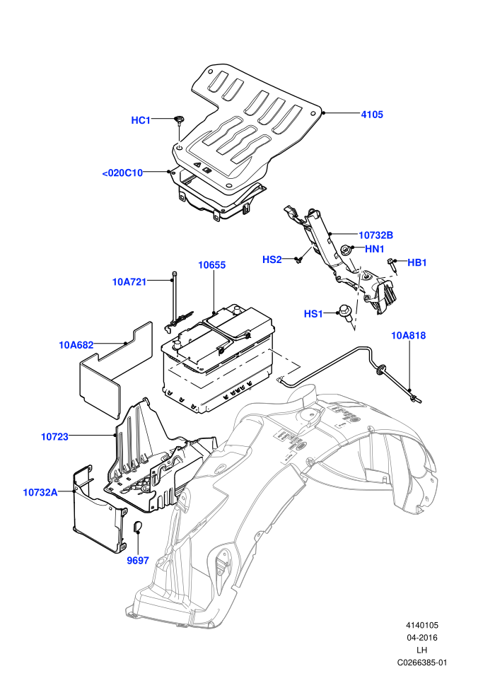 Battery And Mountings (Itatiaia (Brazil))((V)FROMGT000001)