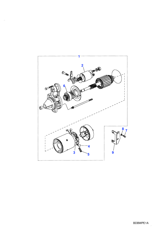 Starter Motor (2.5L Turbo Diesel VM)